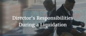 Lucas Ross - What are Directors Reports during Liquidation