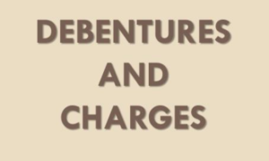 Debentures & Charges